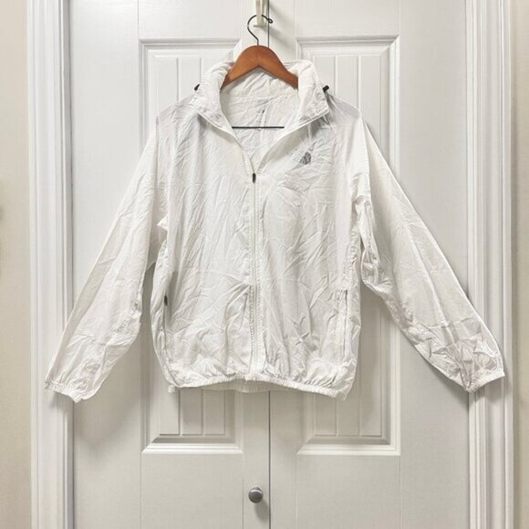 The North Face Packable Translucent  Windbreaker White – L - Picture 1 of 13